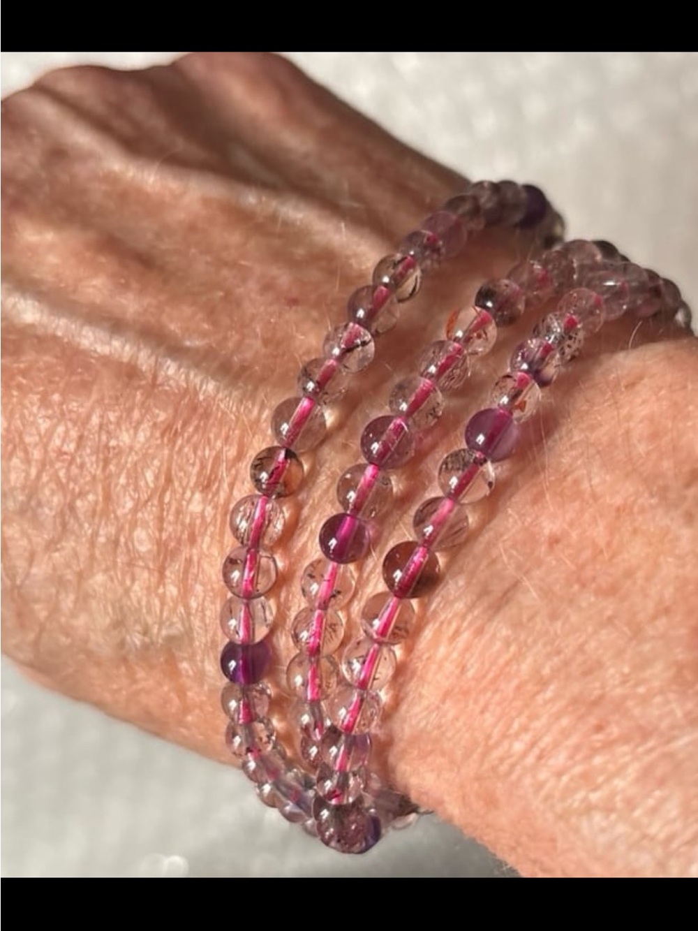 Super Seven Bracelet UHQ RARE FIND